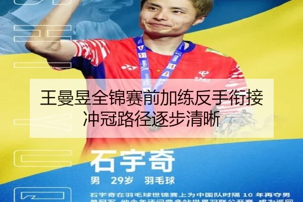 王曼昱全锦赛前加练反手衔接 冲冠路径逐步清晰